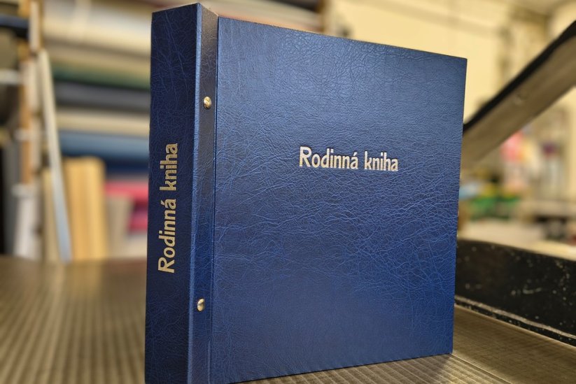 Světlejší modrá - Rodinná kniha - č.3