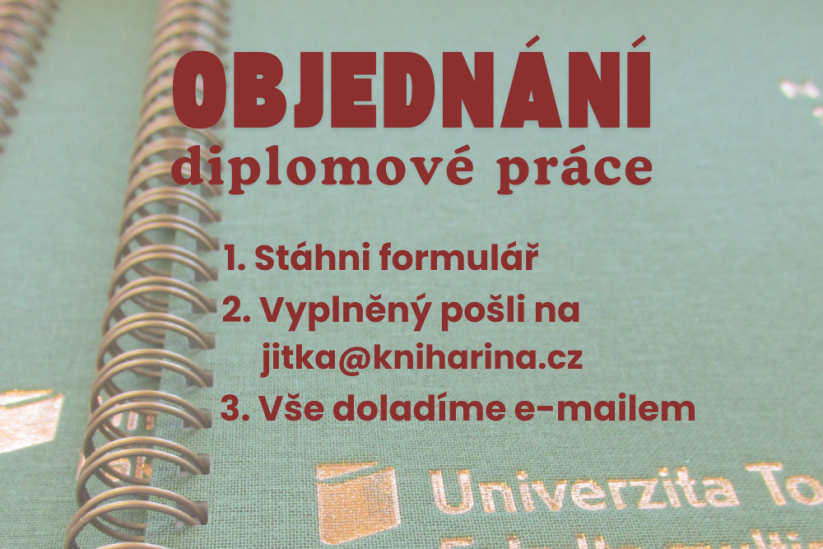 Jak objednat svázání diplomové práce