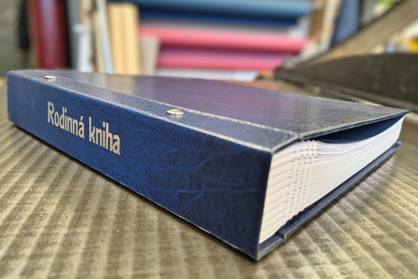 Světlejší modrá - Rodinná kniha - č.3
