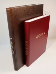 Kronika pro ruční zapisování, A4, 192 listů, koženka